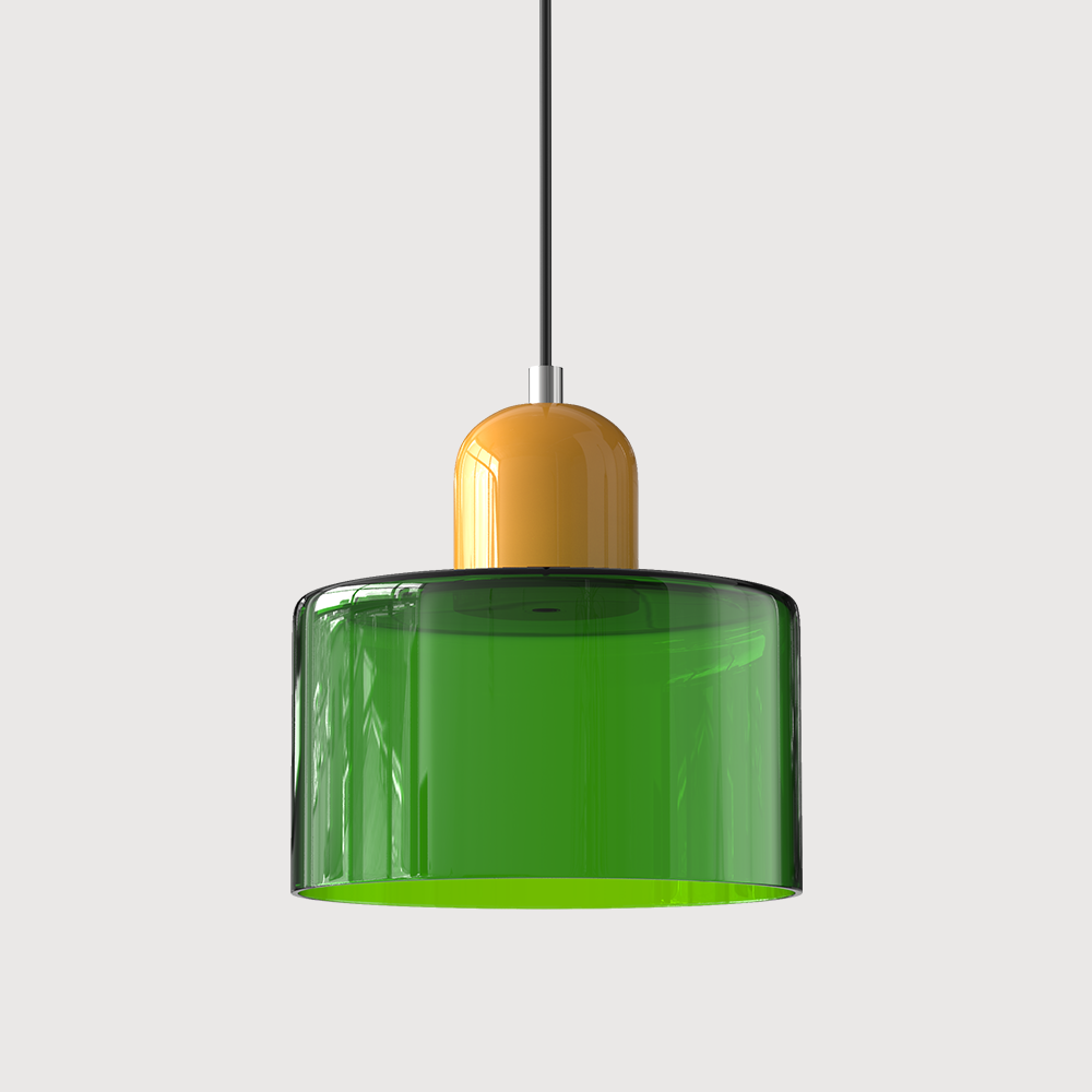 Bauhaus Pendelleuchte – Geometrisches Glasdesign