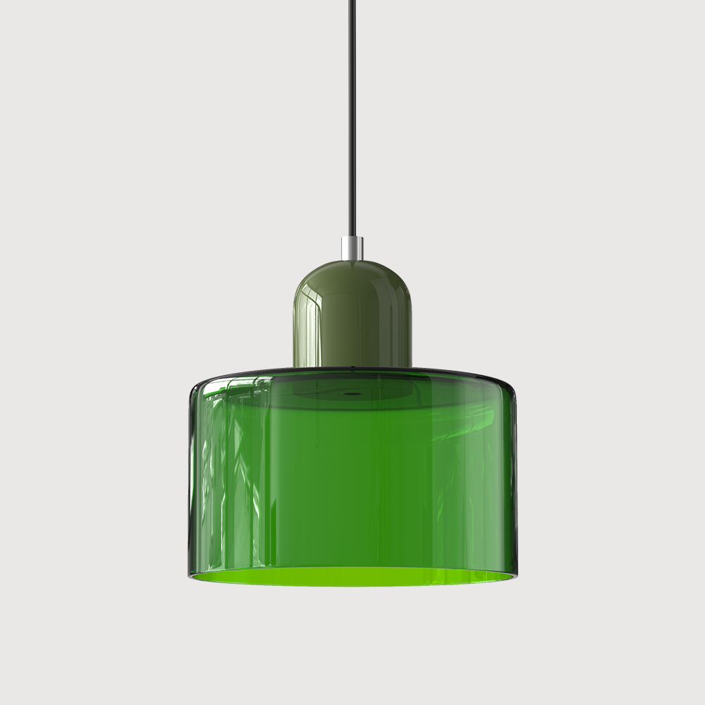 Bauhaus Pendelleuchte – Geometrisches Glasdesign