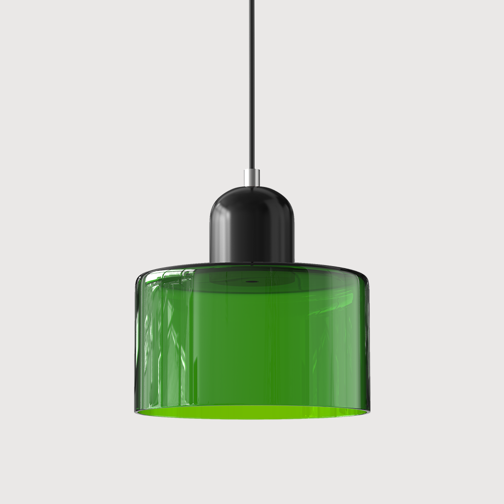Bauhaus Pendelleuchte – Geometrisches Glasdesign