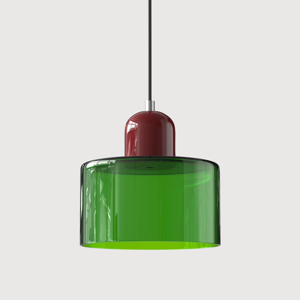 Bauhaus Pendelleuchte – Geometrisches Glasdesign