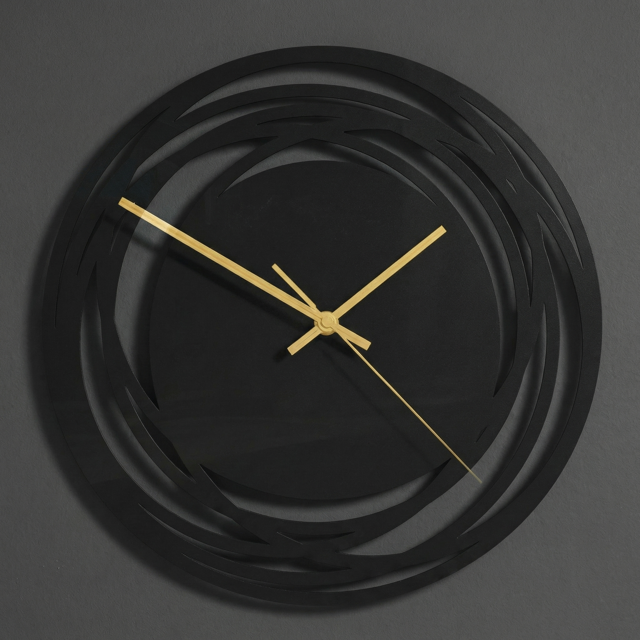 Anif Geräuschlose Wanduhr – Modernes Minimalistisches Design