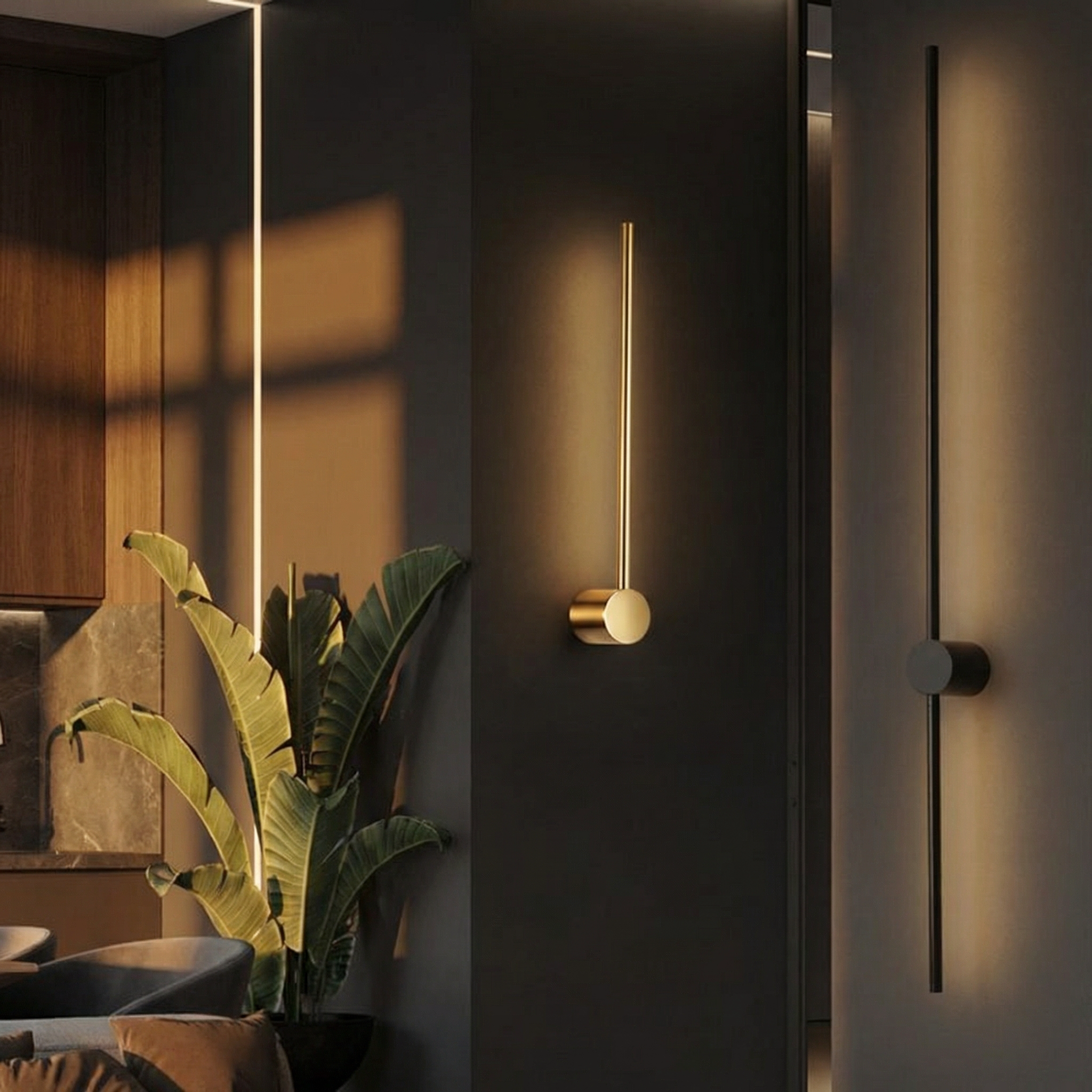 Lineare Wandleuchte – Modernes Minimalistisches Design