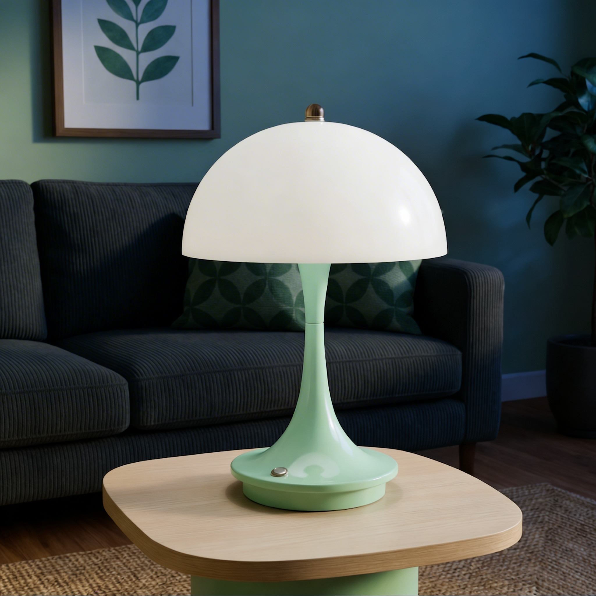 Pilz-Tischleuchte – Modern Vintage Design