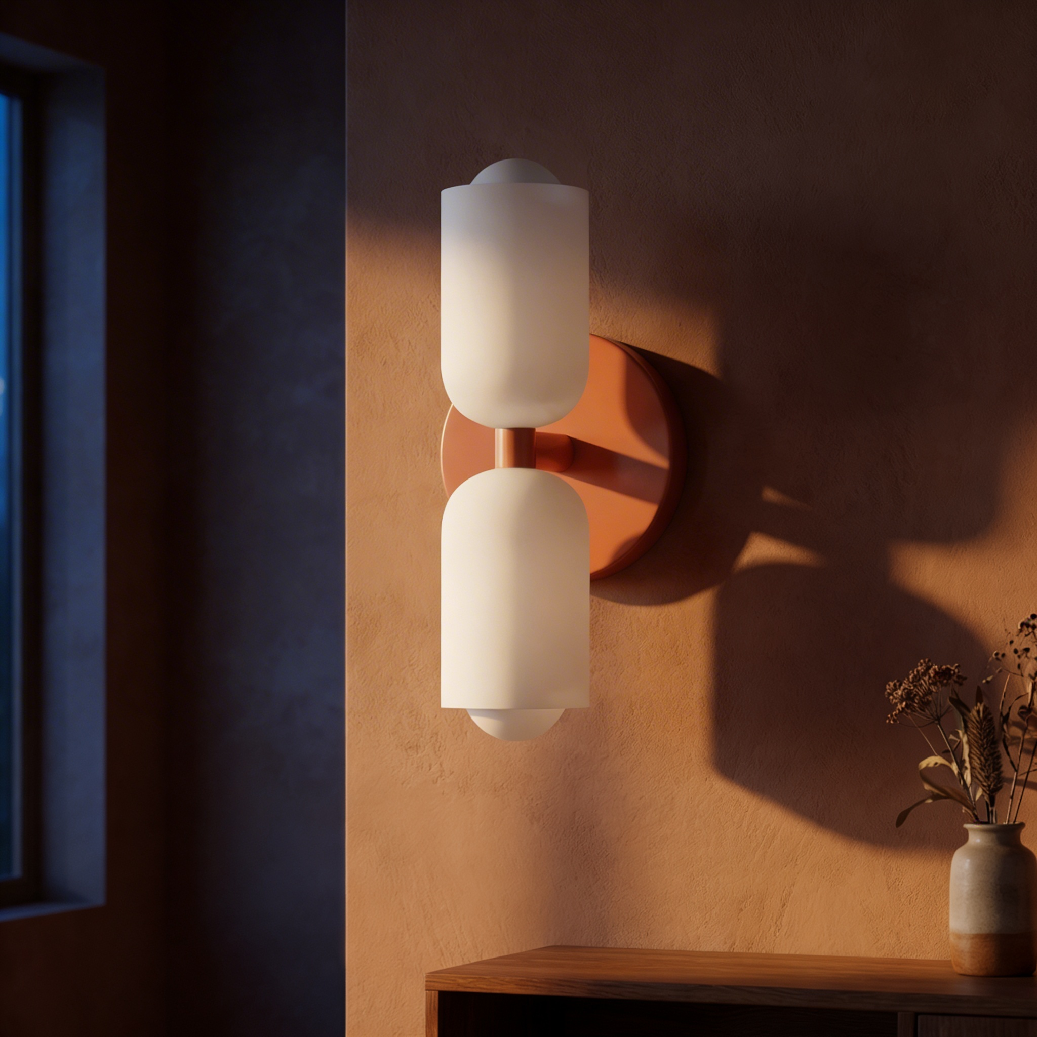 Nordische Auf & Ab Wandleuchte – Minimalistisches Design