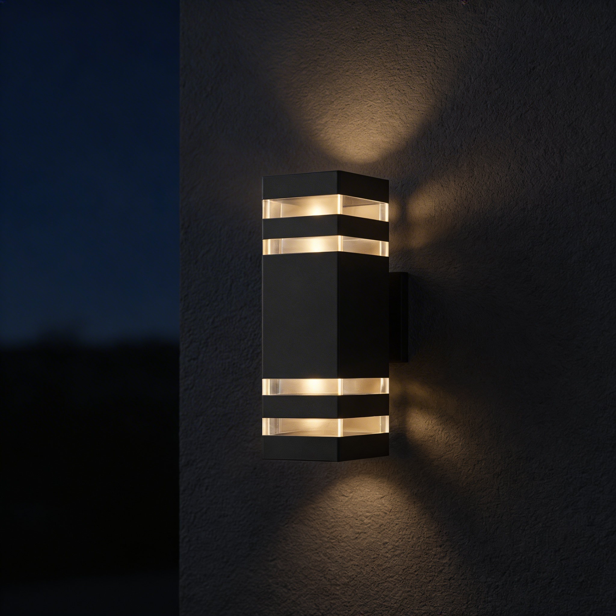 Außen Doppelstrahl Wandleuchte – Modernes Design