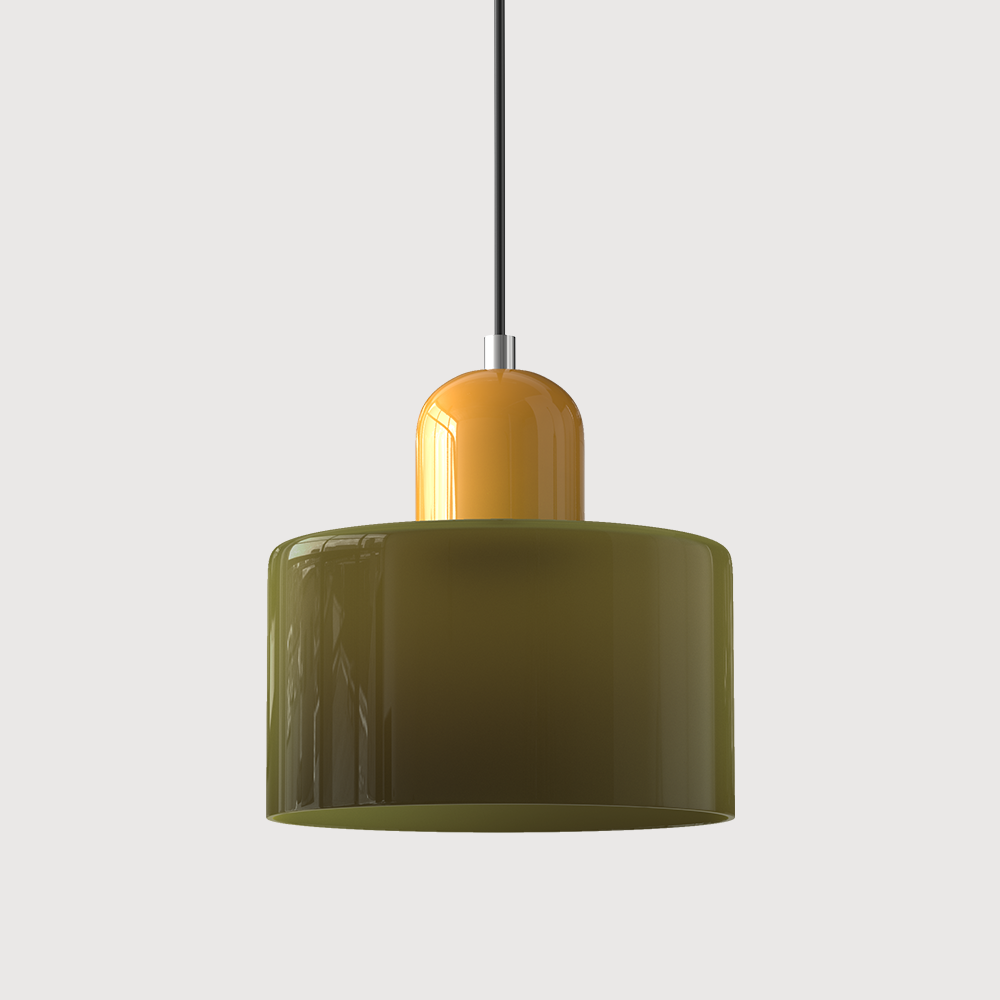 Bauhaus Pendelleuchte – Geometrisches Glasdesign