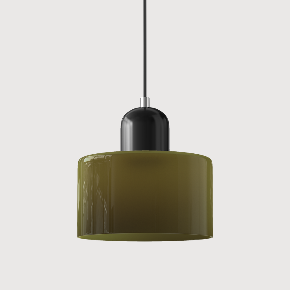 Bauhaus Pendelleuchte – Geometrisches Glasdesign