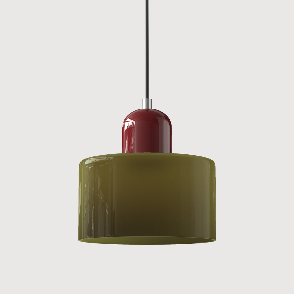 Bauhaus Pendelleuchte – Geometrisches Glasdesign