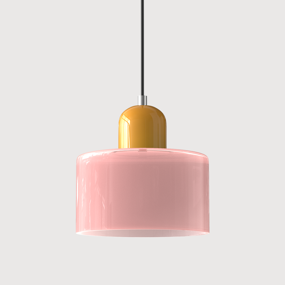 Bauhaus Pendelleuchte – Geometrisches Glasdesign