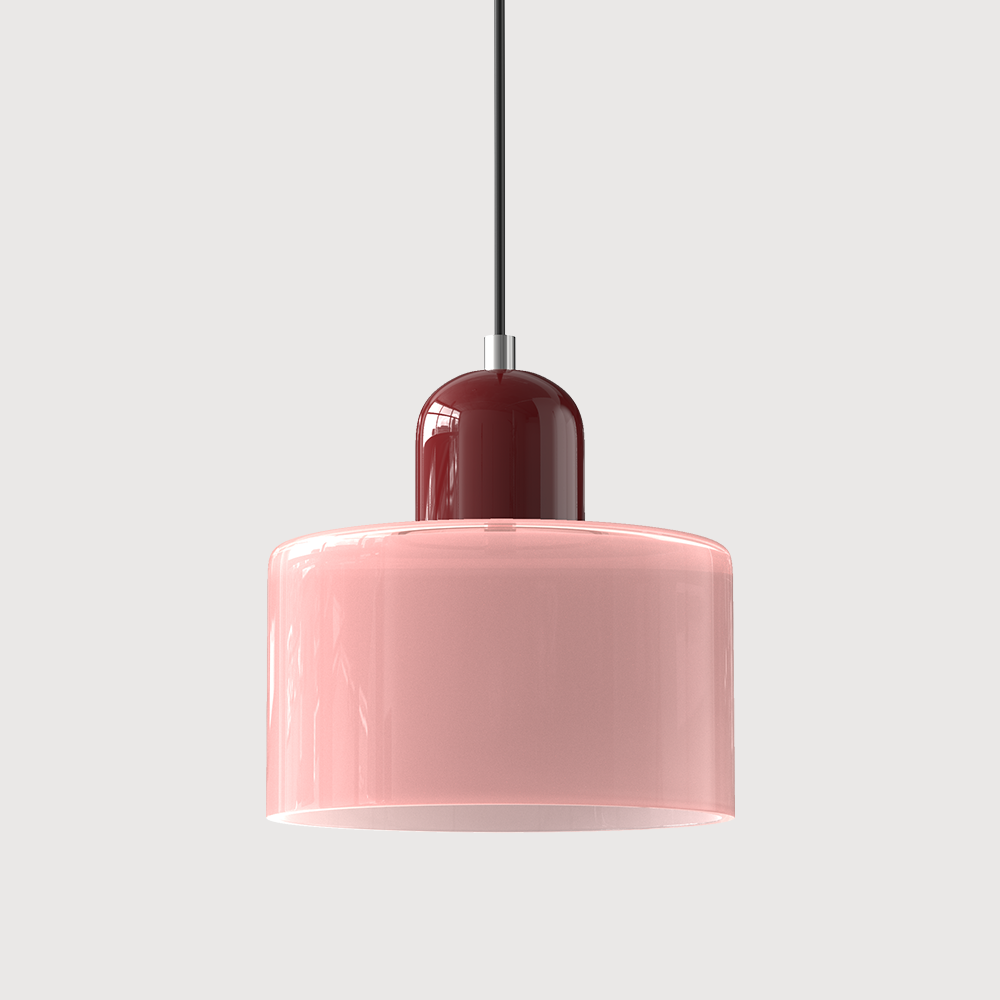 Bauhaus Pendelleuchte – Geometrisches Glasdesign
