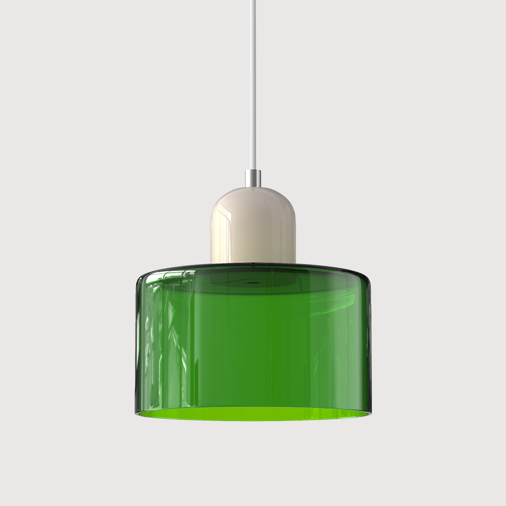 Bauhaus Pendelleuchte – Geometrisches Glasdesign
