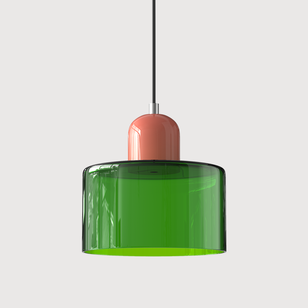 Bauhaus Pendelleuchte – Geometrisches Glasdesign