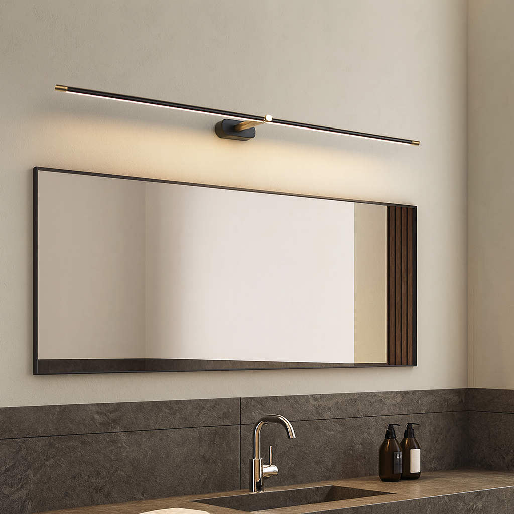Badezimmer Spiegel-Wandleuchte – LED Lineardesign
