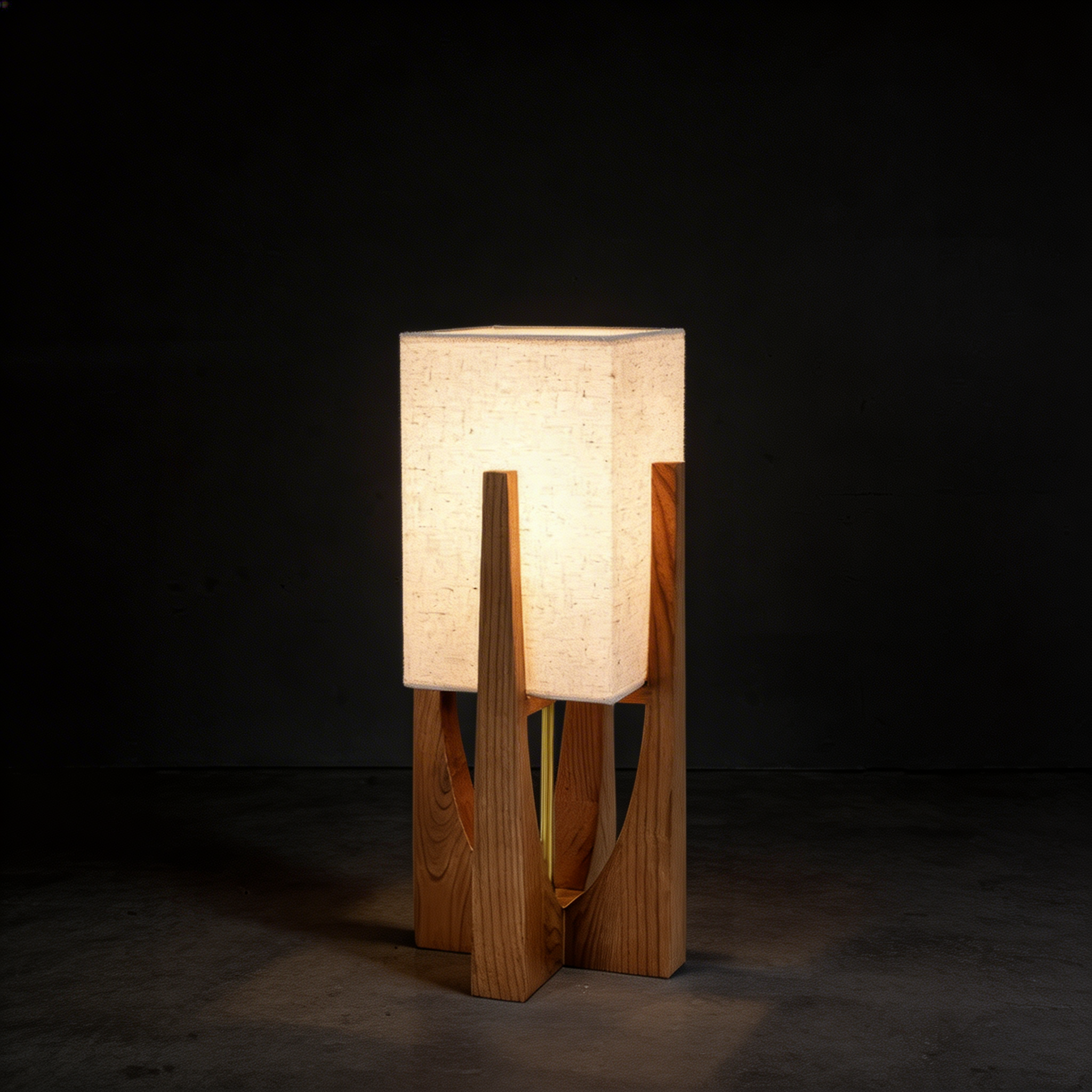 Wabi-Sabi Stehleuchte – Japanisches Stildesign