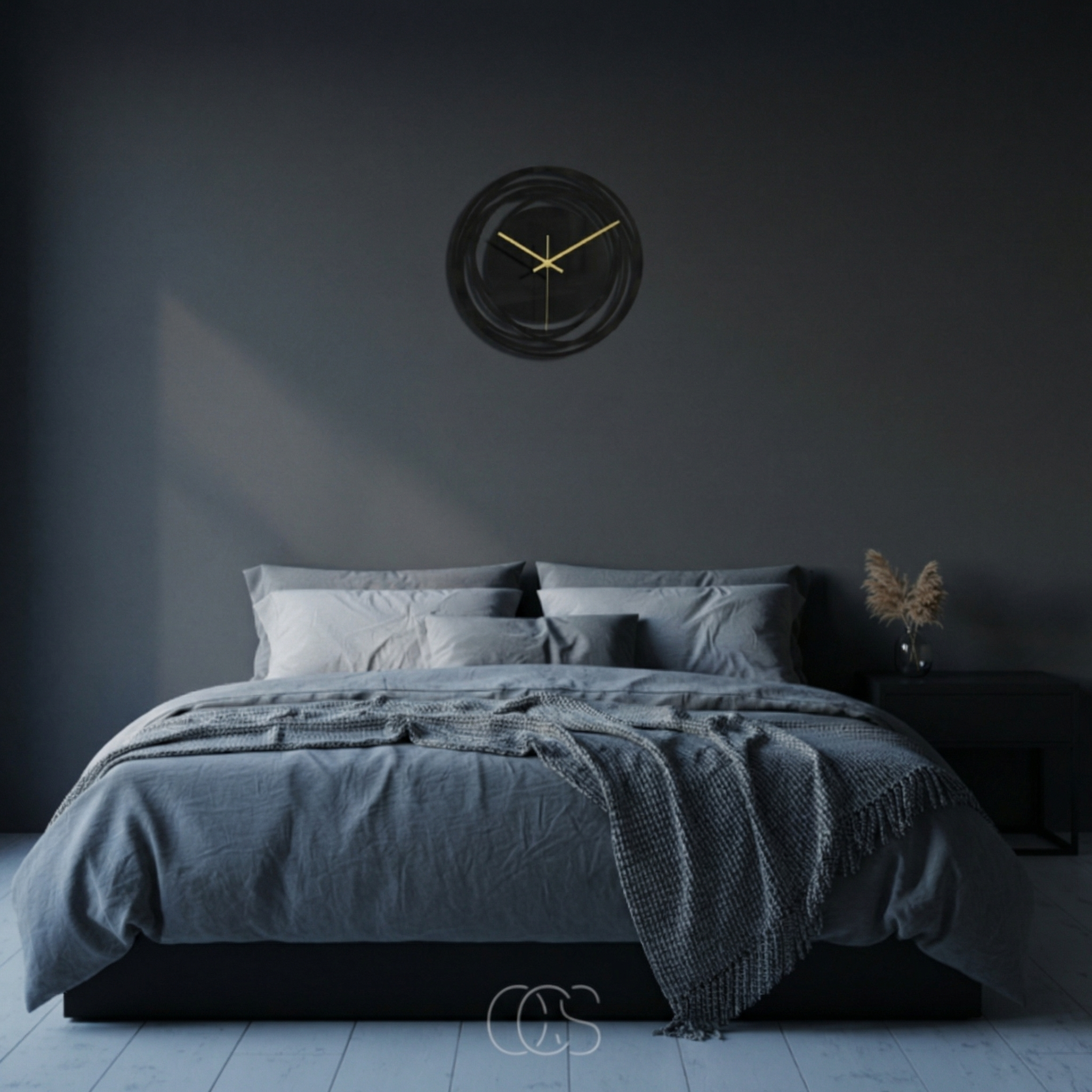 Anif Geräuschlose Wanduhr – Modernes Minimalistisches Design