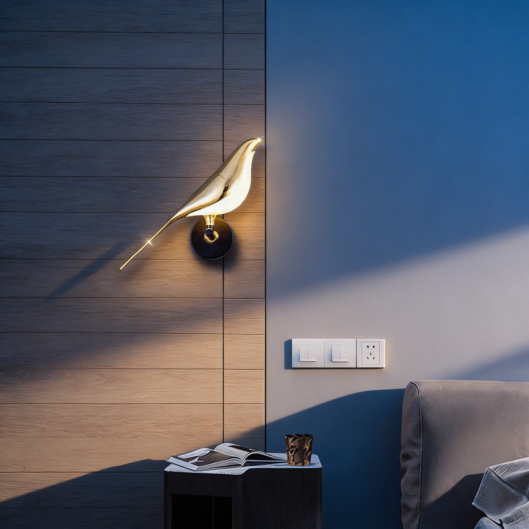 MrBird Wandleuchte – Vogelförmiges Modernes Design