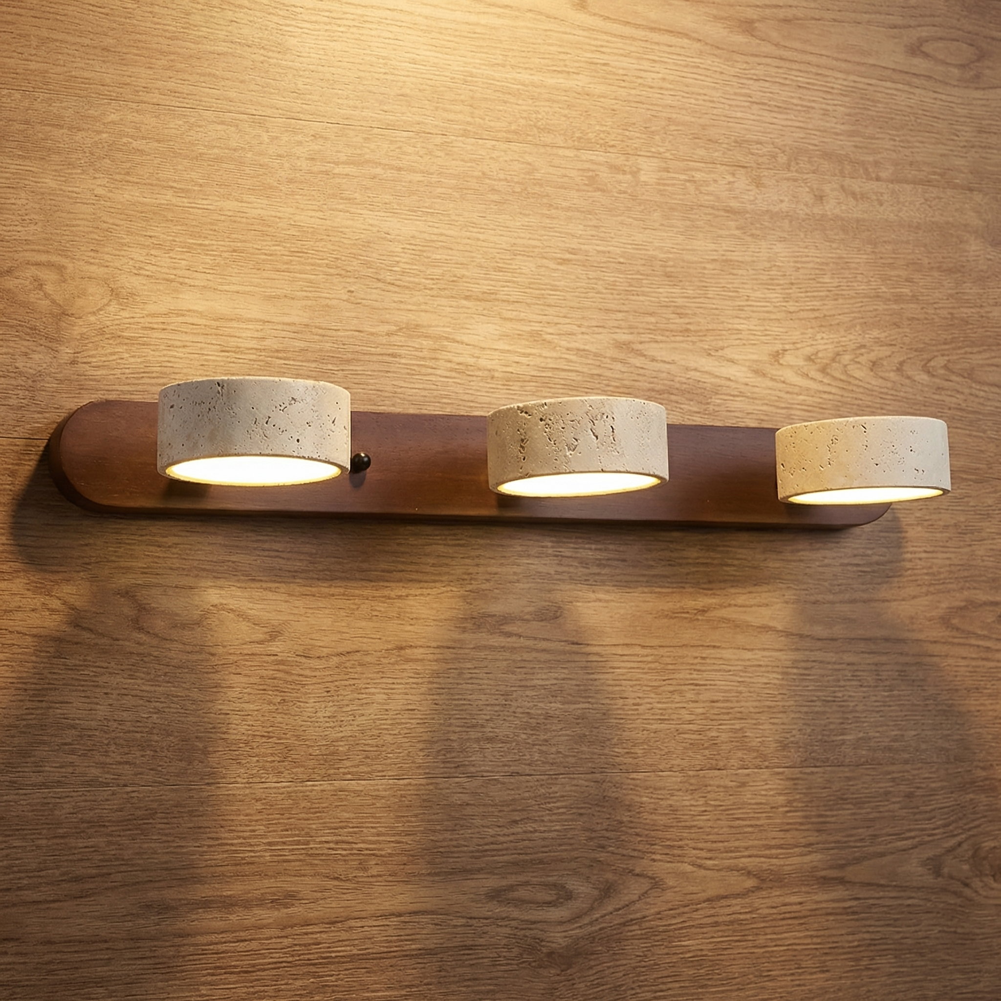 Travertin Wandleuchte – Natürliches Modernes Design