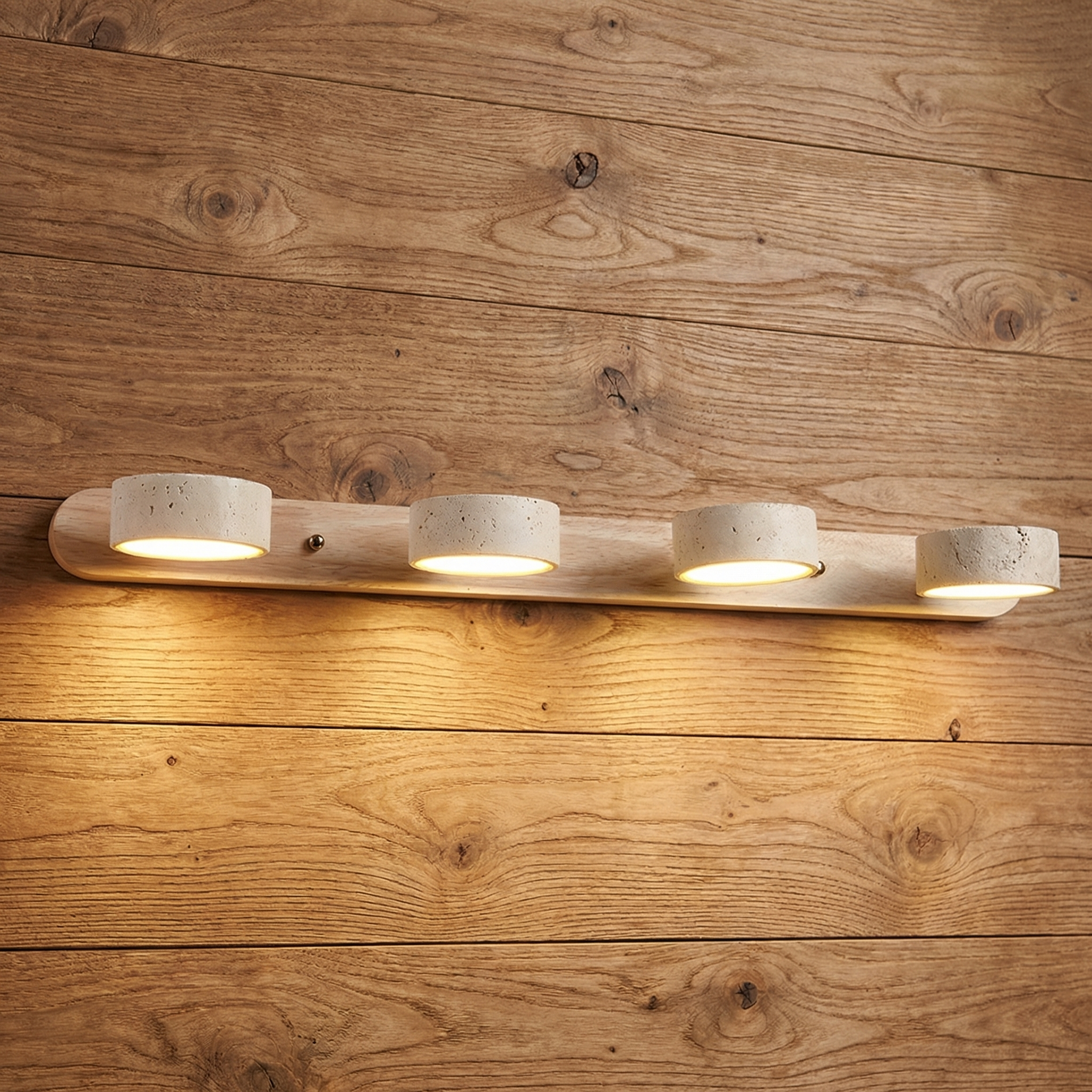 Travertin Wandleuchte – Natürliches Modernes Design