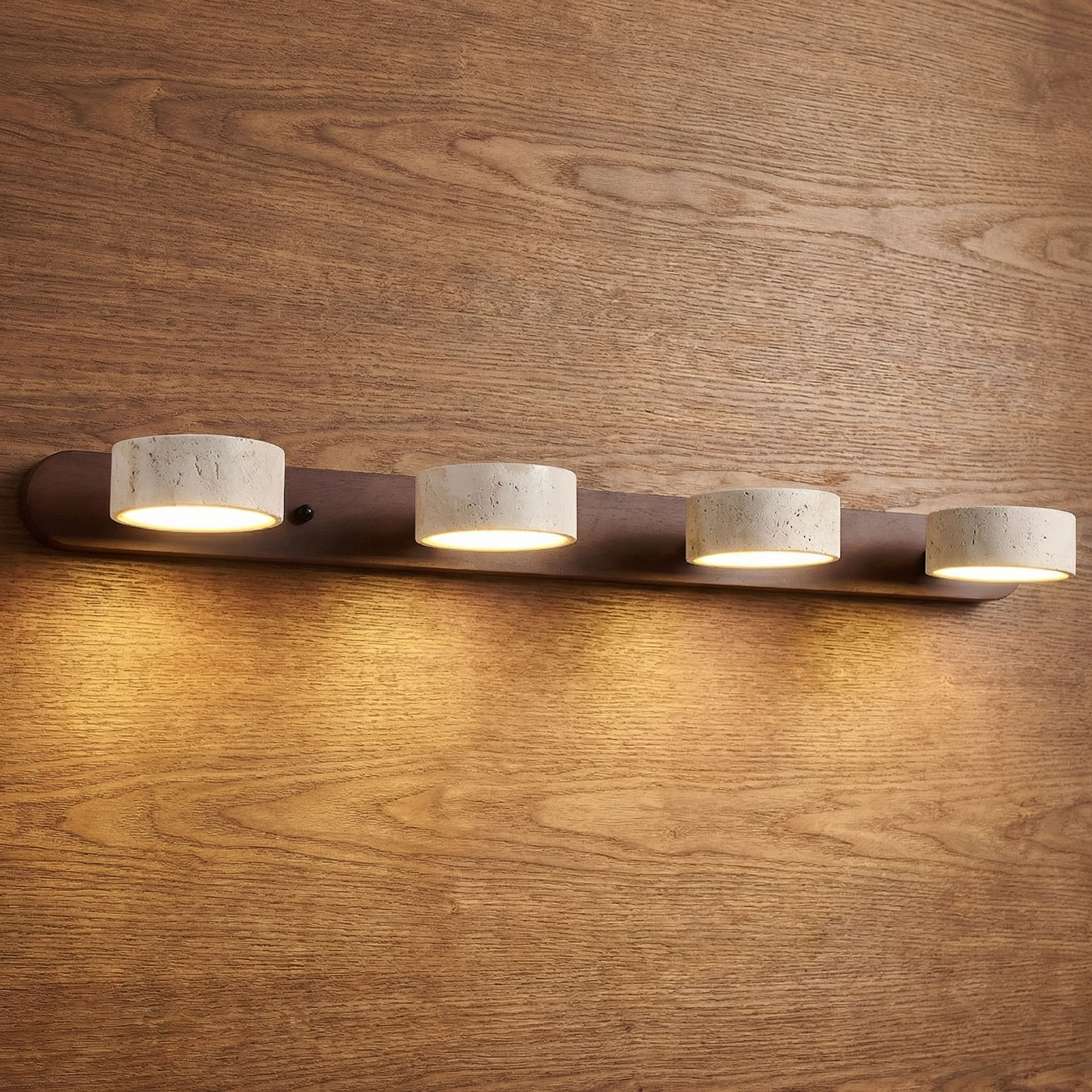 Travertin Wandleuchte – Natürliches Modernes Design